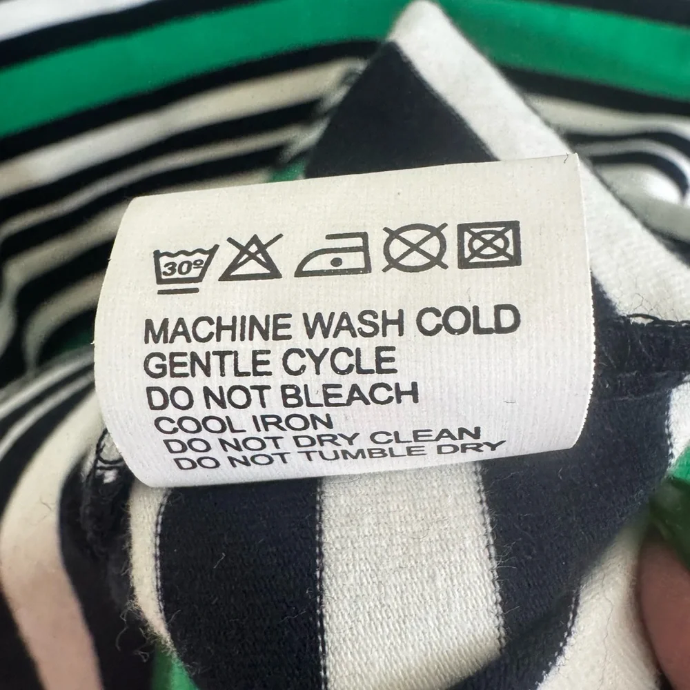 NWT‎ Meadows & Byrne Striped Boatneck Jersey Dress